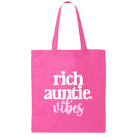 Image 3 of Rich Auntie Vibes Tote Bag