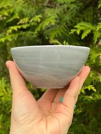 Image 2 of Marbled Grey Trinket Dish Bowl 3