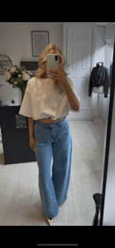Image of Polka dot jeans 