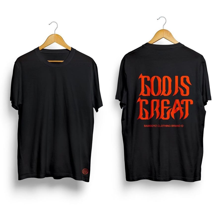 Image of God is Great Black T Shirt 