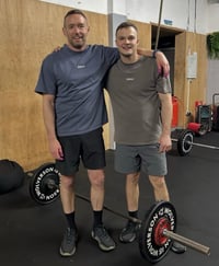 Staple T - washed blue