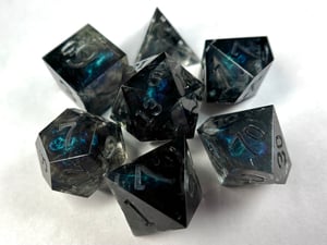 Image of Teal Dark Nebula (inked after order)