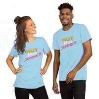 Image 2 of "Hot Priest Summer" Unisex t-shirt Multi-Colors