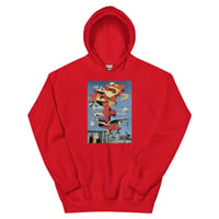 Image 4 of Abstract Skater Hoodie by Josh Brennan