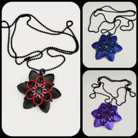 Image 1 of Gothic Flower Pendant 