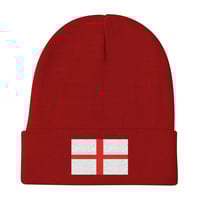 Image 5 of Embroidered Beanie England