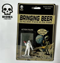 BRINGING BEER ON THE MOON action figure
