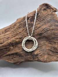 Image 1 of Birthday Rings Necklace 