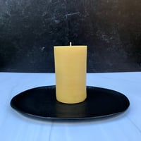 Image 3 of Large Cylinder Beeswax Candle