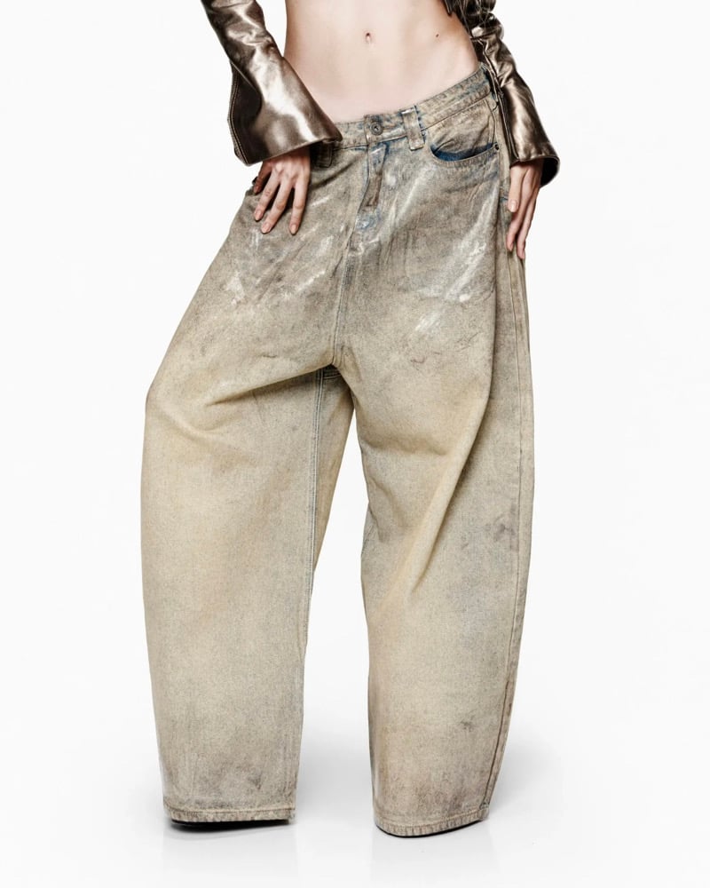 LATUI ATELIER JEANS SIP & SPILL 正規品 新作 IMPLY — LATUI ATELIER - Sip & Spill Jeans
