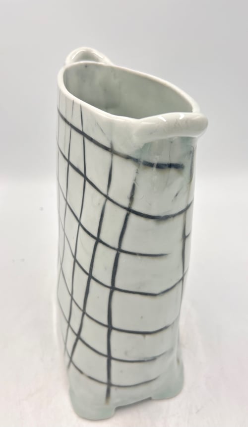 Image of Large Basket Vase- Phil Wilson