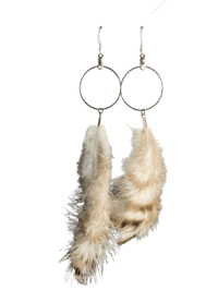 Image 1 of Prairie Hoop Earrings 