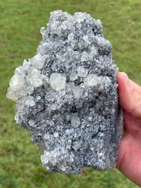 Image 20 of Quartz With UV Calcite & Green Fluorite Specimen #1842