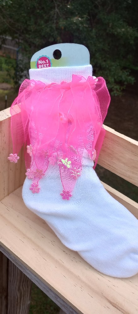 Image of Slouchy Ribbon socks