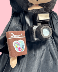 Image 8 of RESERVED FOR HEATHER LYDIA INSPIRED ART DOLL