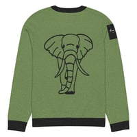 Image 4 of War-momma Knitted crew neck sweater copy copy