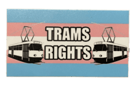 Trams Rights Sticker