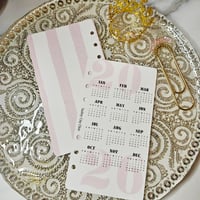 Image 1 of 2026 Calendar Dashboard