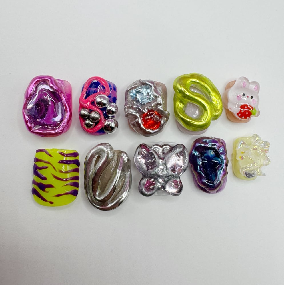 Image of freestyle butterfly set