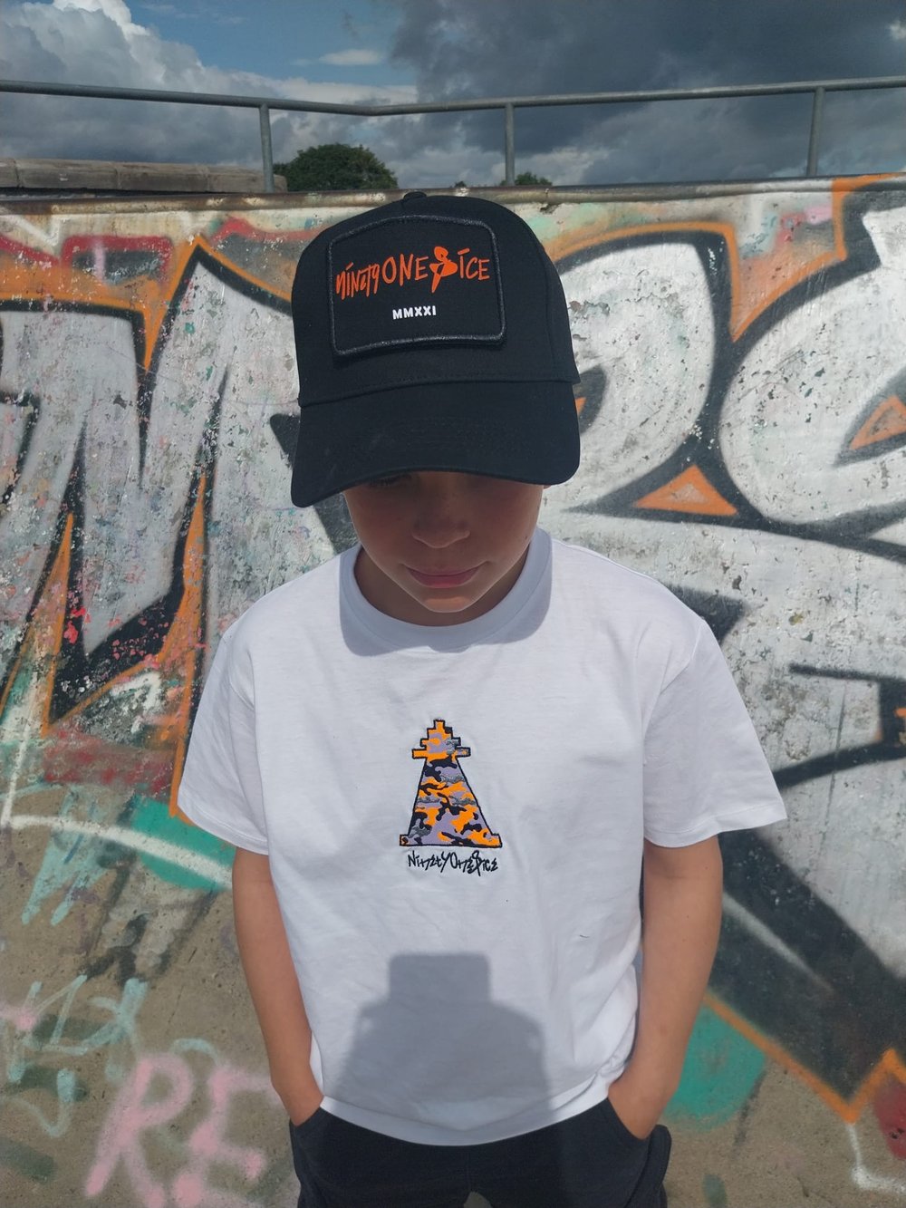 Image of Kids Sean Camo Tee