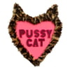 Pussy Cat Heart Canvas