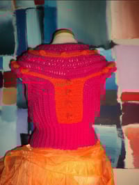 Image 1 of Popcorn Cap Sleeve Vest