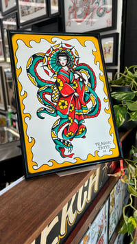 Image 2 of Geisha & snake