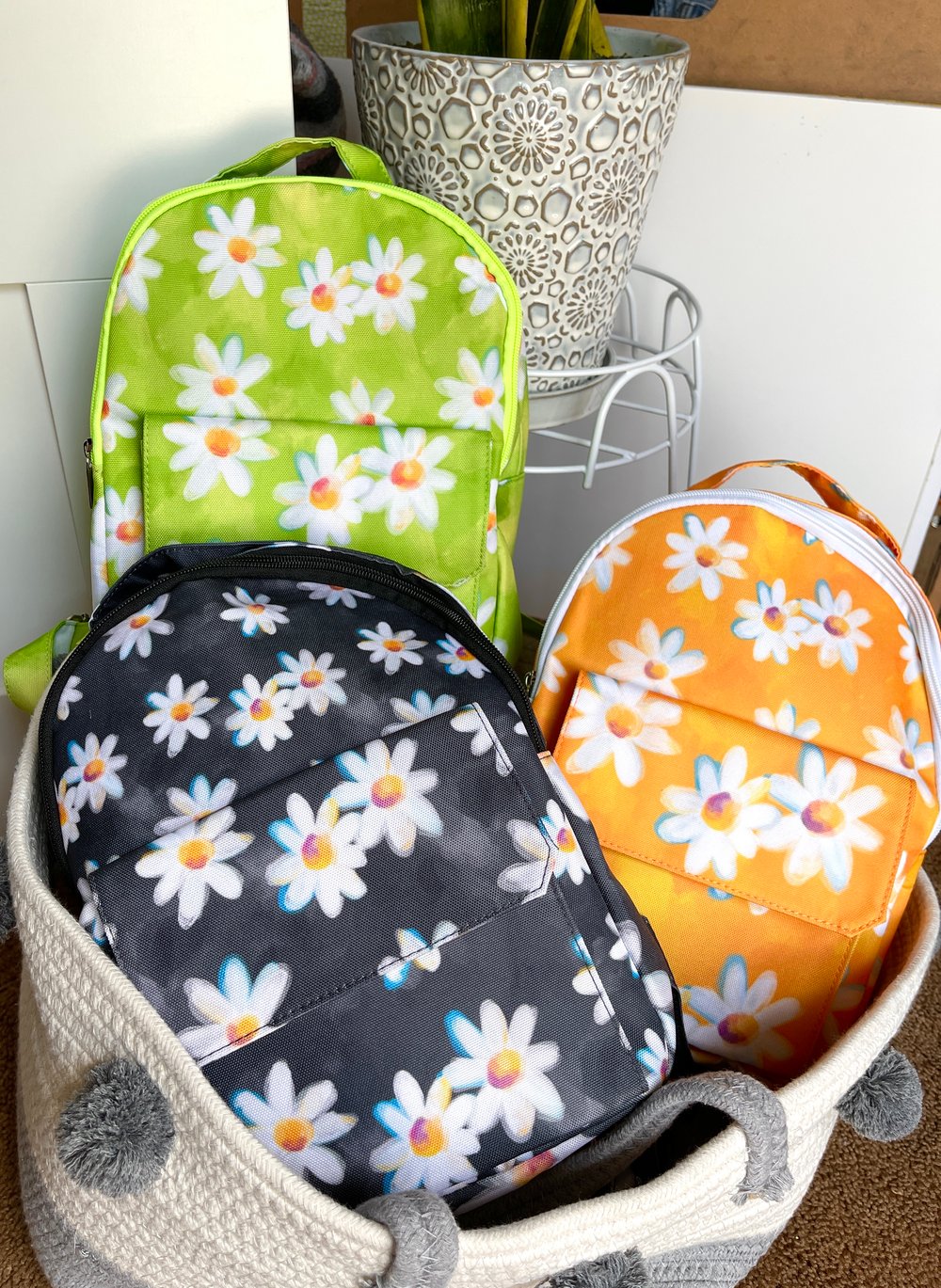 Image of Comin' Up Daisies Mini Backpack