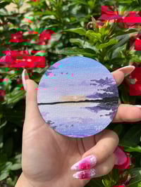 Purple Sunset Magnet 