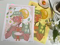 Image 6 of Egg Daisy Risograph Print