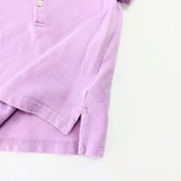 Image 4 of Polo by Ralph Lauren Kids Purple Polo Short Sleeve Shirt