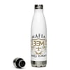 Big Easy Mafia Family Crest Stainless Steel Water Bottle