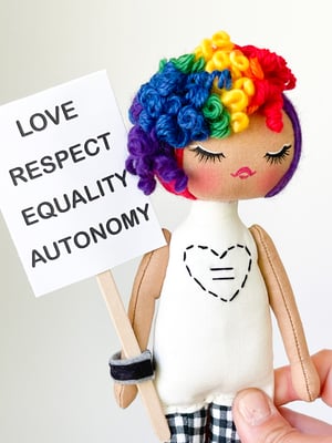 Image of RESERVED FOR TAMARA Pride Collection Little Doll Hollis