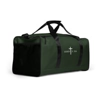 Image 3 of John 3:16 Duffle Bag Forest Green