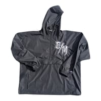 Image 1 of O/M  Champion Embroidered windbreaker BLACK