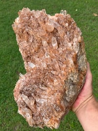 Image 11 of Red Quartz Points Cluster | China #2883