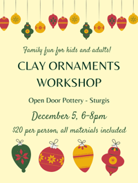 Clay Ornaments Workshop