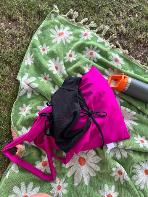 Image of Everday Tote Bag In Fuschia