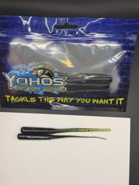 Image 1 of 5” Slick Willie (Black melon/red)