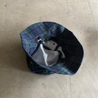 Image 3 of STUSSY TARTAN BUCKET HAT