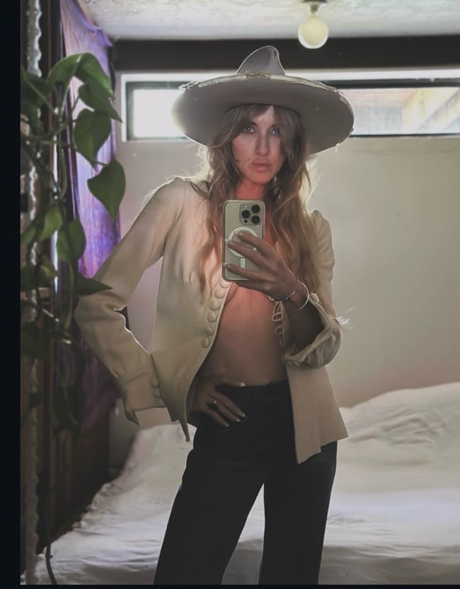 late 1960s North Beach Leather bone leather jacket