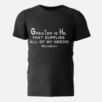 Unisex Greater Is He T-shirt 