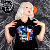 Betty Boop - Bride of Frankenstein Halloween T shirt