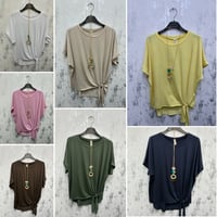 Everly - Side Tye T-Shirt 