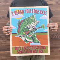 Turn Up The Bass Print