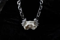 Image 7 of Dead good spiky vertebra statement necklace