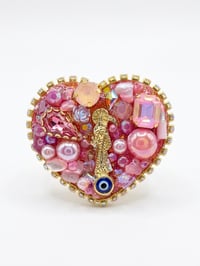 I AM The Altar Pink Santa Muerte Ring