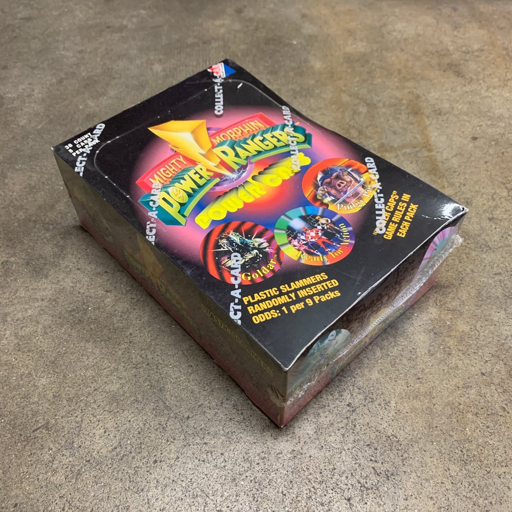 Image of Power Rangers: Power Caps Box