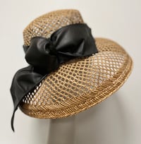 Image 3 of Dior brim straw hat