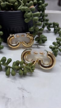 Image 2 of Smaller gold earrings PICK INSIDE